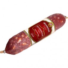 Колбаса Ногинский мясокомбинат Брауншвейгская Особая сырокопченая 250 г в магазинах Пятерочка