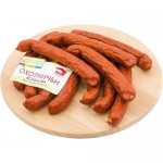 Колбаски  Мд Бородина  Охотничьи полукопченая 230г