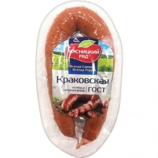 Мясницкий ряд Колбаса Краковская п/к, охл., в/у, 300г в магазинах Пятерочка