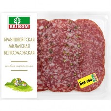 Набор колбас ВЕЛКОМ Брауншвейгская Велкомовская Миланская с/к п/сух.90г в магазинах Пятерочка