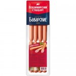 Сосиски Баварские вареные категории В 350г