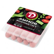 Сосиски Молочные, Дымов, 464 г в магазинах Пятерочка