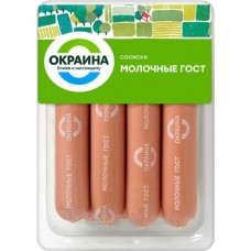 Сосиски Молочные ГОСТ ц/о защ/атм 420г шт в магазинах Пятерочка