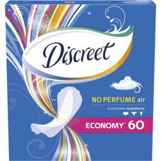 DISCREET Прокладки AIR ежедн.60шт в магазинах Пятерочка