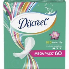 Прокладки Discreet Alldays Водная лилия Deo ежедневные 60 шт. в магазинах Пятерочка