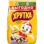ХРУТКА DUO. Готовый шоколадный завтрак, обогащенный кальцием 650г