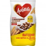 Подушечки Любятово Шоколадные 500г