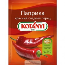KOTANYI Перец ПАПРИКА красн.слад.мол.25г в магазинах Пятерочка