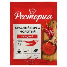Рестория Перец красный молотый, 15 г в магазинах Пятерочка