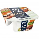 Йогурт Epica Crispy Фисташки 4.8% + Смесь из семян орехов и темного шоколада 140г Йогурт Epica Crispy Фисташки 4.8% + Смесь из семян орехов и темного шоколада 140г