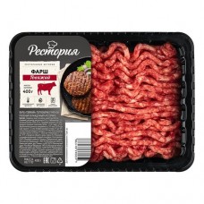 Рестория фарш Говяжий 400г в магазинах Пятерочка