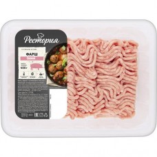 Рестория фарш Свиной катБ 400г в магазинах Пятерочка