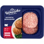 ПФ КОТЛЕТЫ ДОМАШНИЕ СВИНИНА ГОВЯДИНА ОХЛ ЗА ЛОТ 0.4 КГ*4 1.6КГ ТМ ЧЕРКИЗОВО