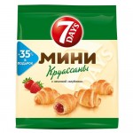 Мини круассаны 7Days, клубника, 300 г