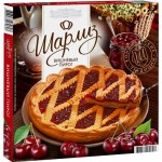Пирог песочный Фруктовый Пай  Шарлиз  с вишнёвым джемом 430г