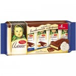 Пирожное Аленка бисквитное вкус Сливочный крем 5шт.*40 г