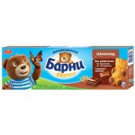 Пирожное бисквитное Медвежонок Барни, шоколад, 150 г
