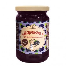 ВАРЕНЬКА Варенье ЧЕРНОСМОРОДИНОВОЕ ст/б 380г в магазинах Пятерочка