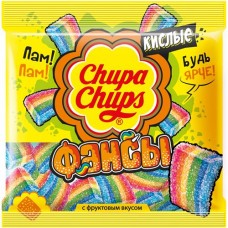 Экструдированный мармелад ЧУПА ЧУПС ФАНСЫ с фруктовым вкусом 150г в магазинах Пятерочка