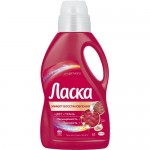 Средство для стирки жидкое ЛАСКА ДЛЯ ЦВЕТНОГО 1Л Средство для стирки жидкое ЛАСКА ДЛЯ ЦВЕТНОГО 1Л