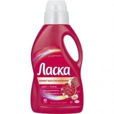 Средство для стирки жидкое ЛАСКА ДЛЯ ЦВЕТНОГО 1Л в магазинах Пятерочка