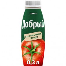 Добрый Нектар томатный с сахаром и солью 0.3л в магазинах Пятерочка