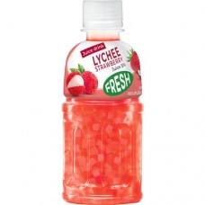 Напиток безалкогольный негаз пастеризованный с кусочками кокосового желе со вкусом личи и клубники FRESH LYCHEE-STRAWBERRY, 320 мл в магазинах Пятерочка