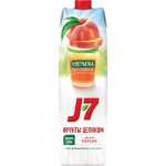 Сок яблочно-персиковый с мякотью для детского питания  J7  0,97 л.