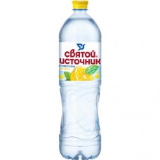 Напиток безалкогольный негазированный Святой Источник со вкусом лимона ПЭТ 1.5л в магазинах Пятерочка