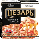 Цезарь Пицца с ветчиной и грибами, 420г