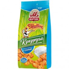 Кукуруза От Мартина жареная отборная с солью 100г в магазинах Пятерочка