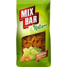 MIXBAR Виноград сушеный без косточки светлый 150 гр в магазинах Пятерочка