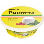 БЗМЖ Pretto сыр мягкий Рикотта мдж 45%, 0,200 кг