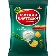 Чипсы картофельные со вкусом лука и сметаны 200 гр в магазинах Пятерочка