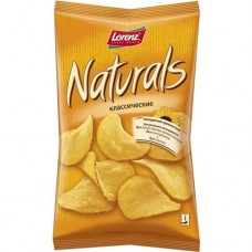 Картофельные чипсы “Naturals” классичекие, с солью, 100 гр в магазинах Пятерочка