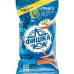 Гренки Фишка Альпийская сметана с луком 120г