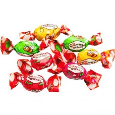 Конфеты жевательные с начинкой Солнечная пчёлка микс 1 кг. в магазинах Пятерочка