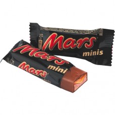 Шоколадный батончик Mars Minis в магазинах Пятерочка
