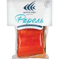 Форель Extra fish радужная филе с кожей охлажденная 200 г в магазинах Пятерочка
