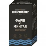 Мороженая продукция: Фарш Минтая блочной заморозки порционное. Фасовка: картонная коробочка 520 гр. ТМ  Доброфлот