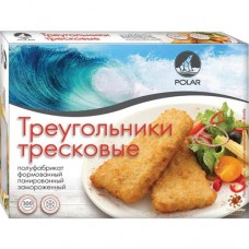 Треугольники тресковые зам.300г в магазинах Пятерочка