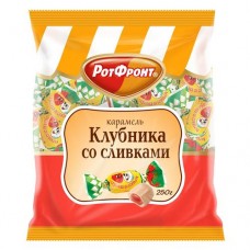 Карамель Клубника со сливками 250г в магазинах Пятерочка