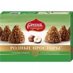 РОДНЫЕ ПРОСТОРЫ®. Конфеты с начинкой с фундуком 180 г