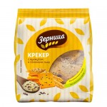 Крекер  С кунжутом и семенами льна