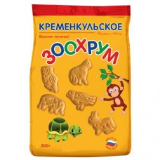КРЕМЕНКУЛ.Печенье ЗООХРУМ затяж.300г в магазинах Пятерочка