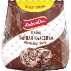 Пряники ХЛЕБНЫЙ ДОМ Шоколадные узоры 400г в магазинах Пятерочка