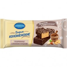 Вафли глазированные с арахисом и фундуком 160г в магазинах Пятерочка