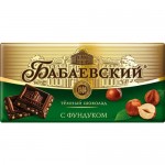 ШОКОЛАД Бабаевский темный с фундуком 90 г