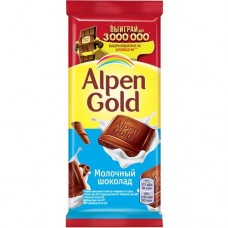 Шоколад молочный Alpen Gold Альпен Гольд, 85г в магазинах Пятерочка