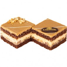 У ПАЛЫЧА Пирожные-дуэт С арахисом и карамельной нугой бисквитные 200г в магазинах Пятерочка